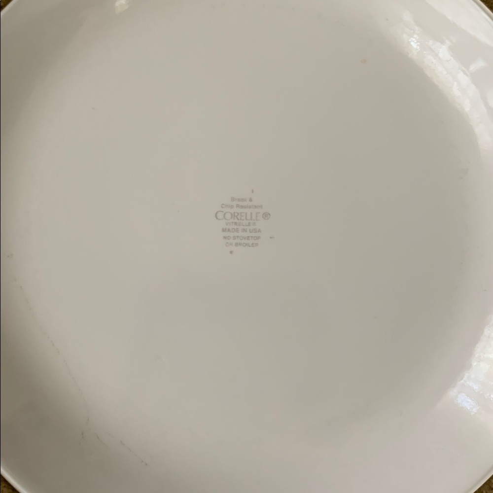 Corelle Brilliant Beaded Black 3 each large dinner plate & bread/dessert plates - Picture 10 of 13